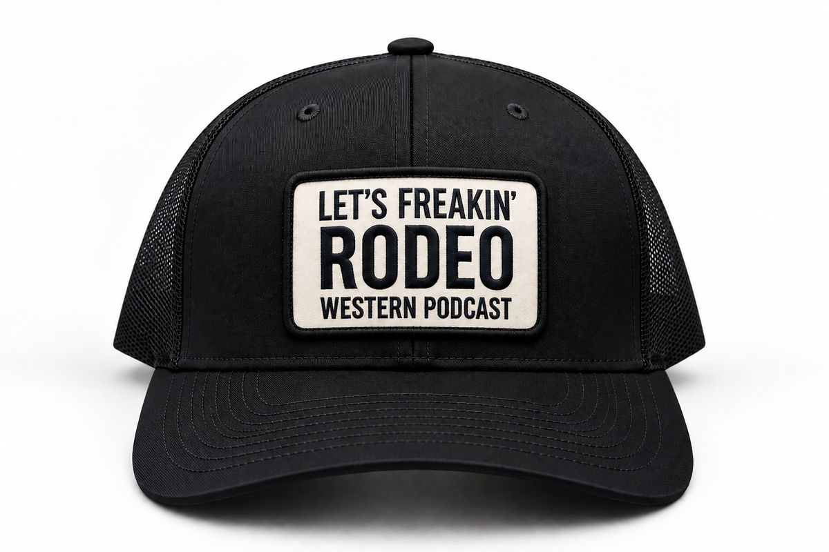 Western Podcast Cap BLACK