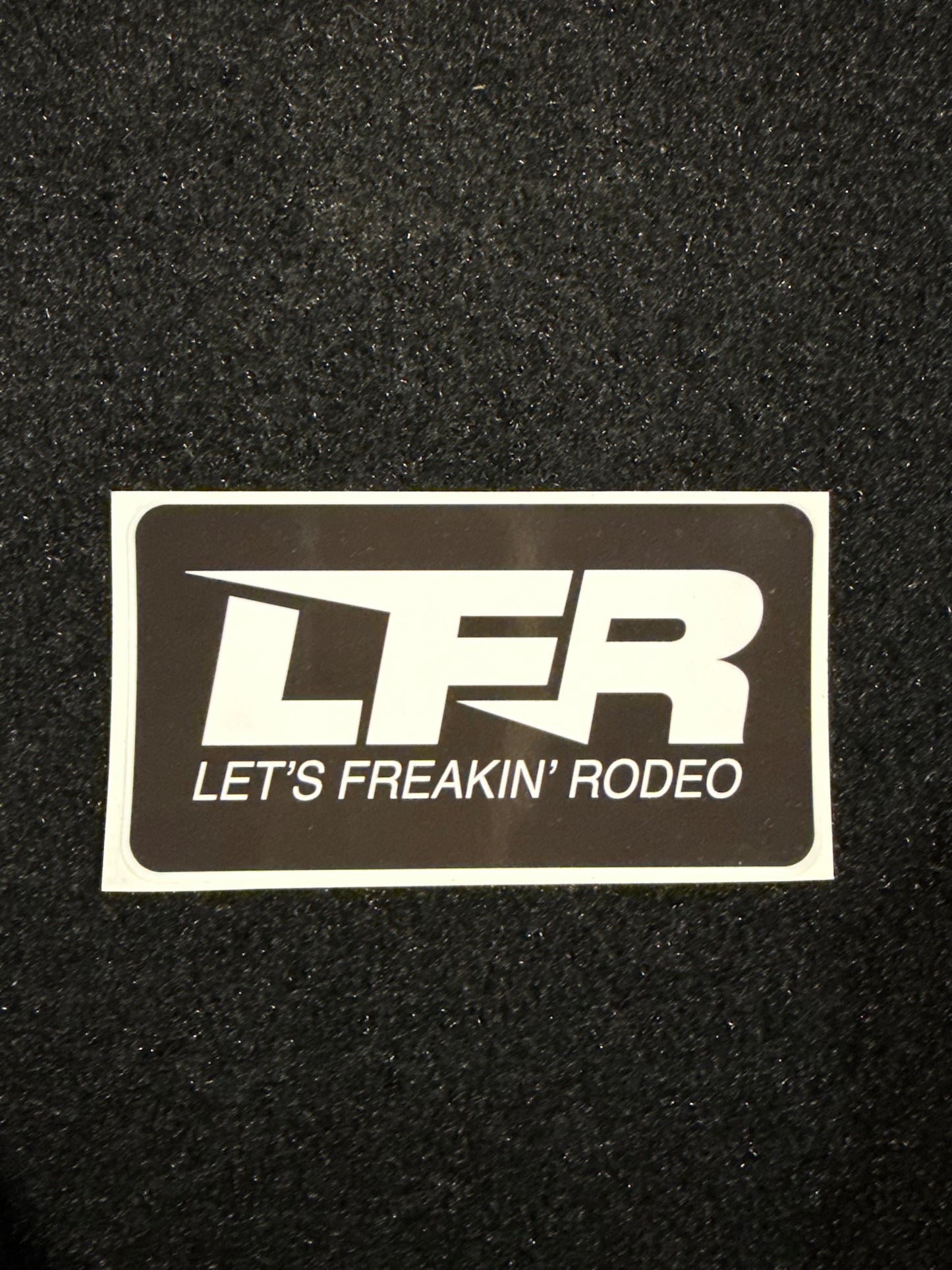 LFR Weatherproof Sticker