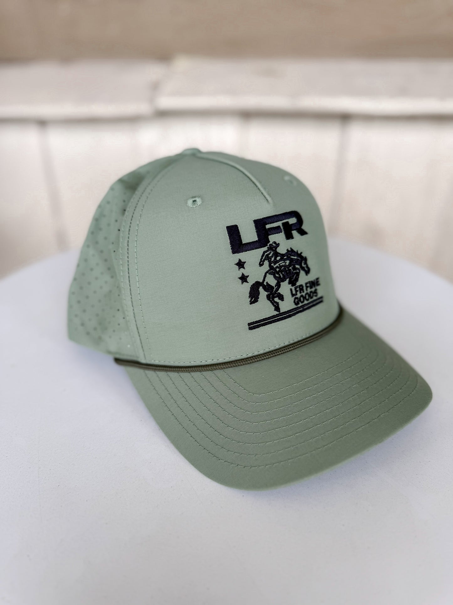 Light Olive "LFR Fine Goods" Cap
