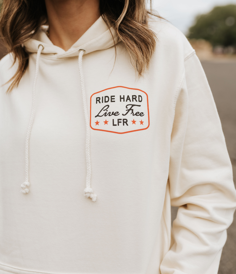 Let's Freakin' Rodeo Vanilla Hoodie