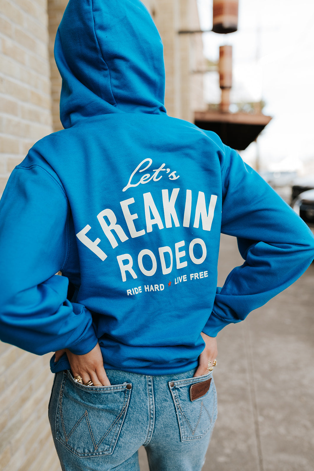 Royal Blue LFR Hoodie – Let's Freakin' Rodeo