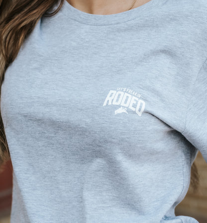 Grey Simple Logo Tee