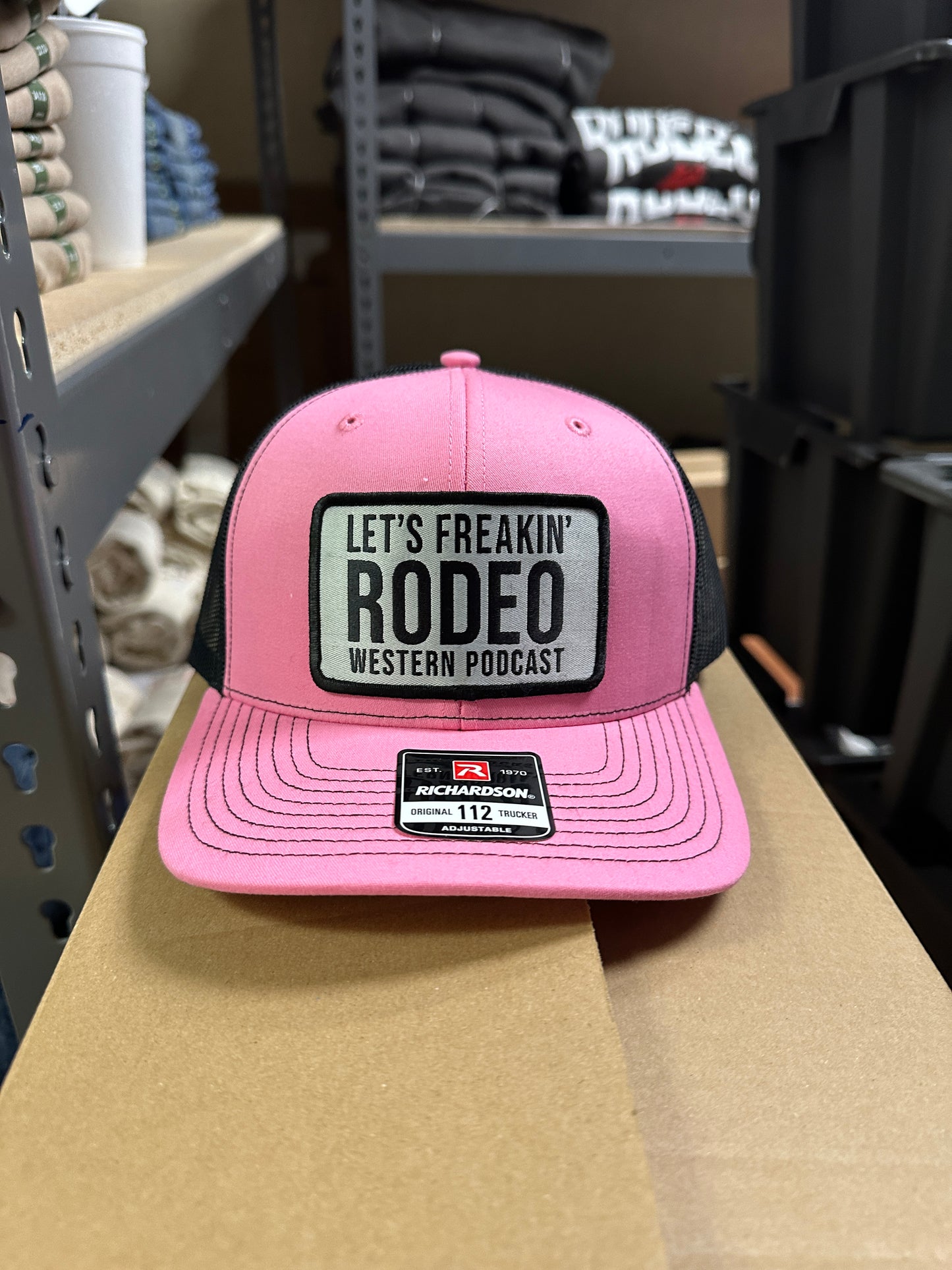 Western Podcast Cap PINK