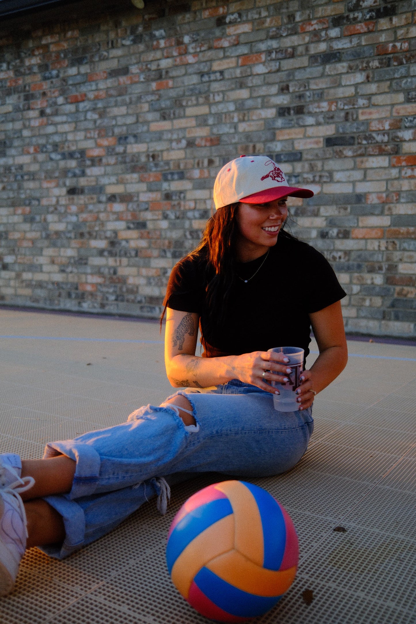 Vintage Calf Roper Cap