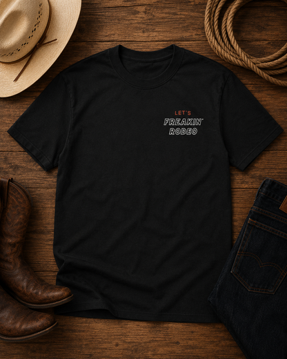 Steer Wrestling Tee