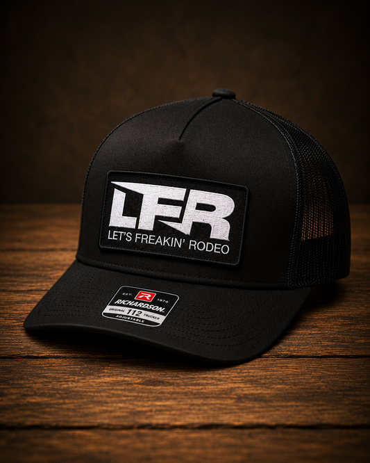 Black LFR Lightning Patch Cap