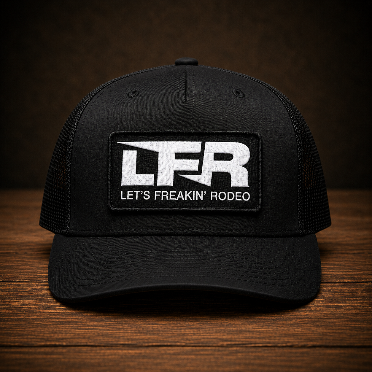 Black LFR Lightning Patch Cap