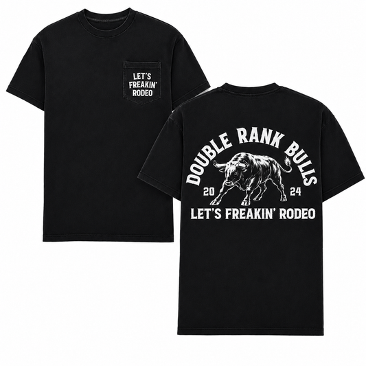 Double Rank Bulls Rodeo Tee