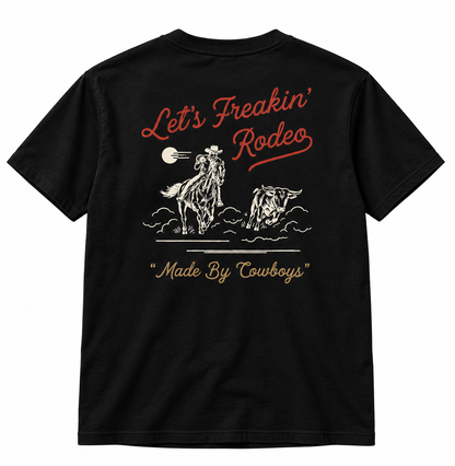 Gathering Cattle Graphic T-Shirt