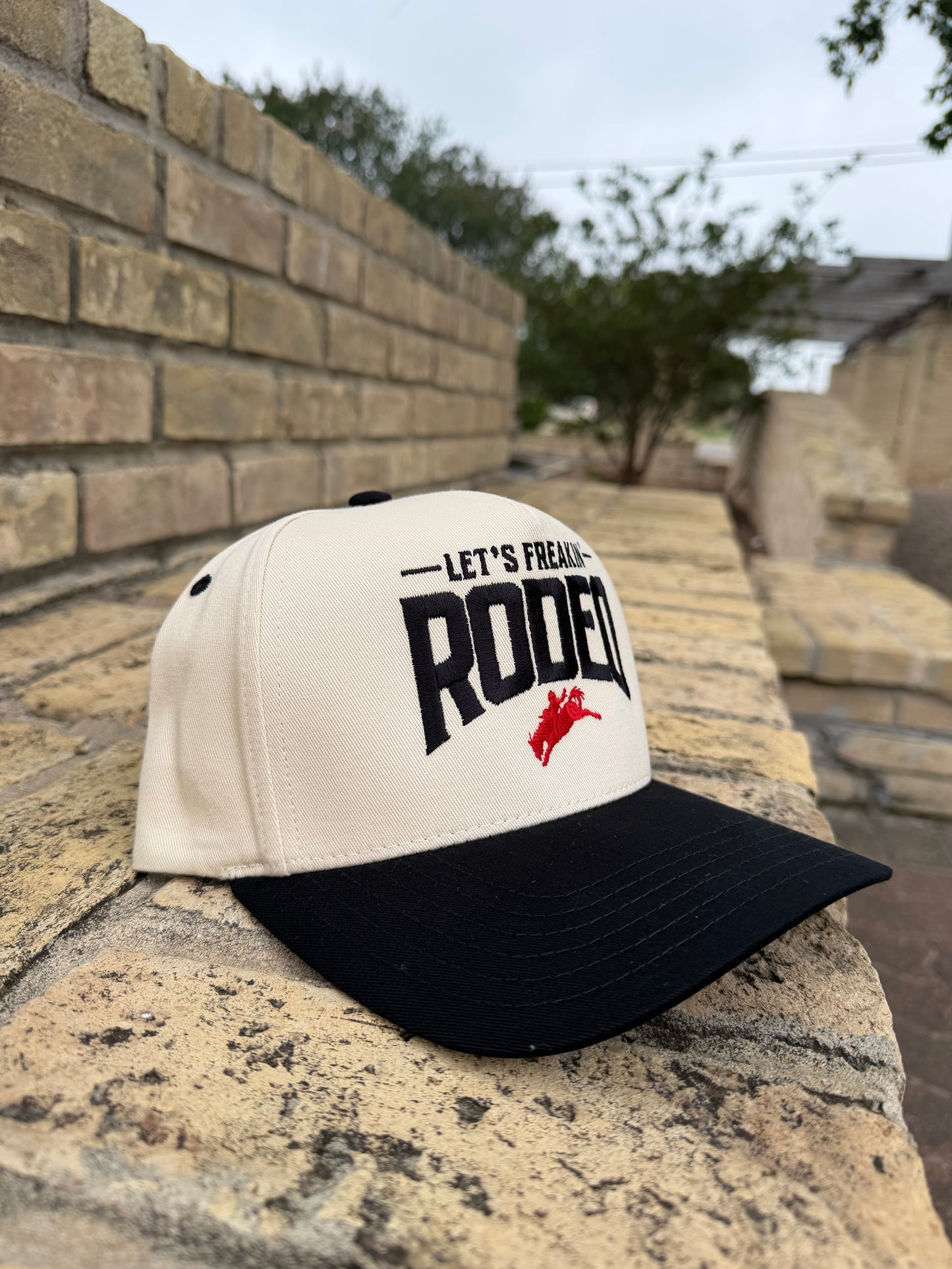 LFR Logo 5 Panel Khaki/Black Cap