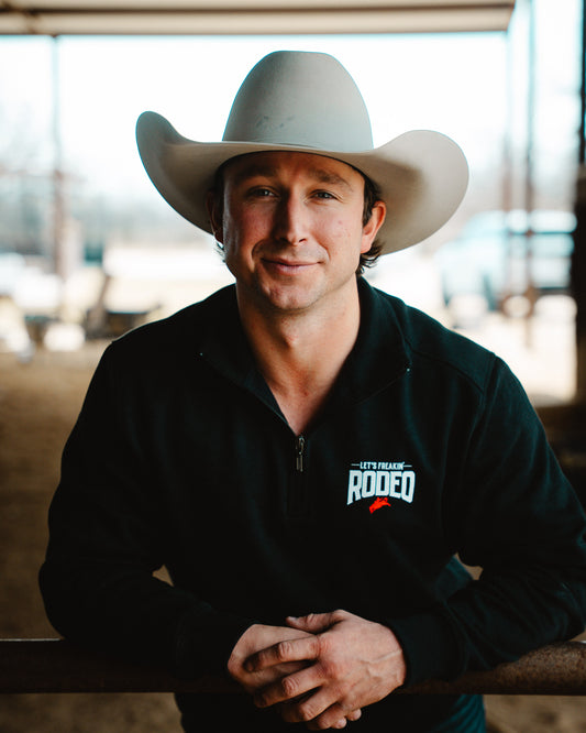 Let’s Freakin’ Rodeo Quarter Zip Pullover – Classic Western Performance Jacket