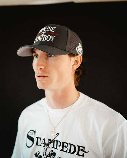 Charcoal "House of Cowboy" Cap