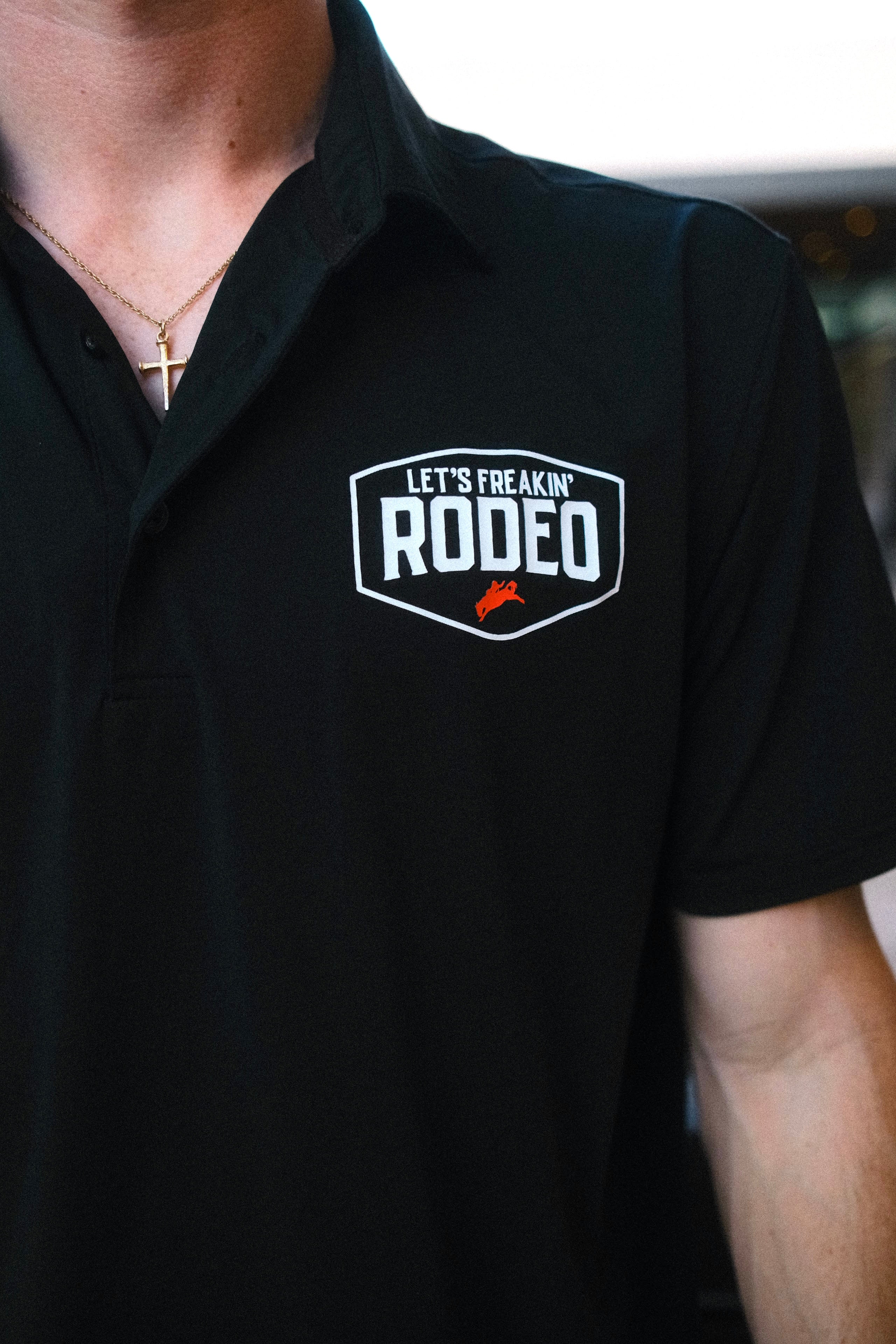Regular Fit LFR Polo – Let's Freakin' Rodeo