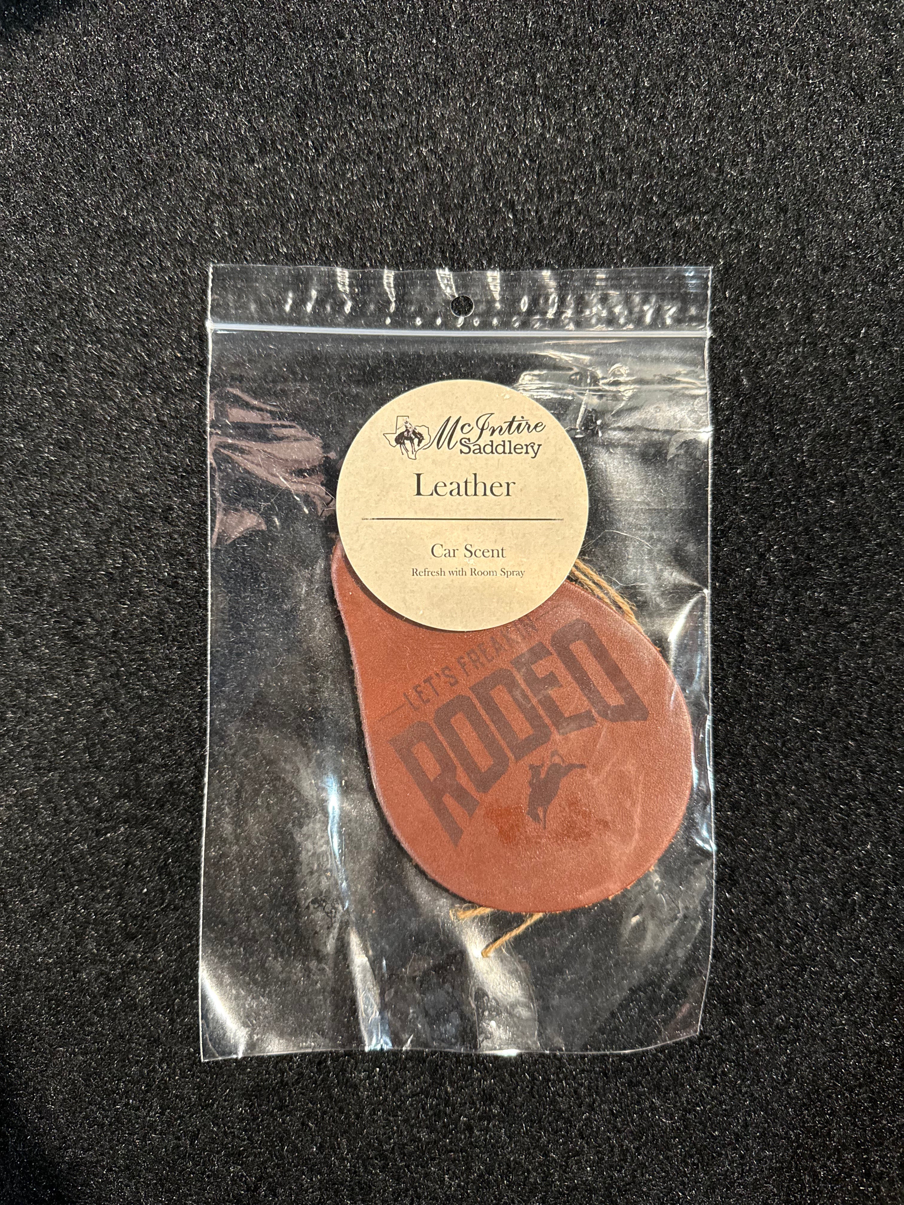 LFR McIntire Hang Tag - Leather – Let's Freakin' Rodeo