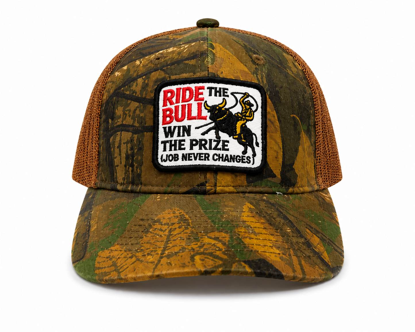 Ride the Bull, Win the Prize Cap