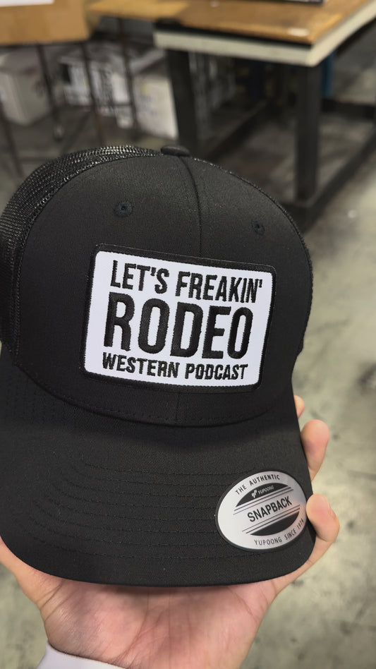 Western Podcast Cap BLACK