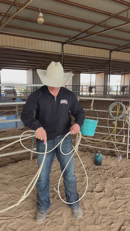 Let’s Freakin’ Rodeo Quarter Zip Pullover – Classic Western Performance Jacket
